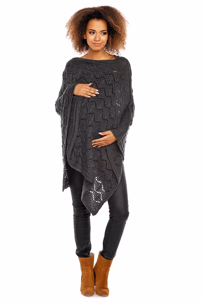 Poncho model 30012C Graphit - PeeKaBoo — zdjęcie 2