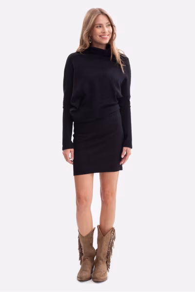 Sukienka Model B309 Black - BeWear — zdjęcie 2