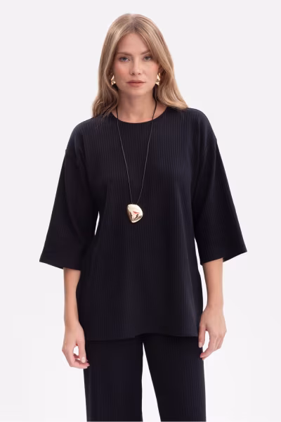 Bluzka Model B301 Black - BeWear — zdjęcie 1