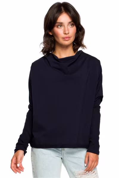 Bluza Damska Model B094 Navy - BeWear — zdjęcie 1