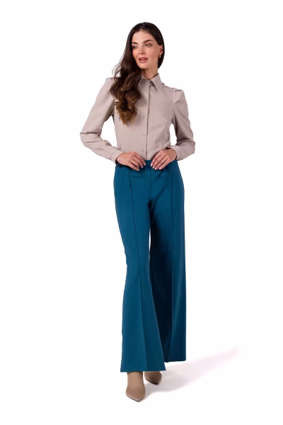 Spodnie Damskie Model B275 Morski - BeWear — zdjęcie 1