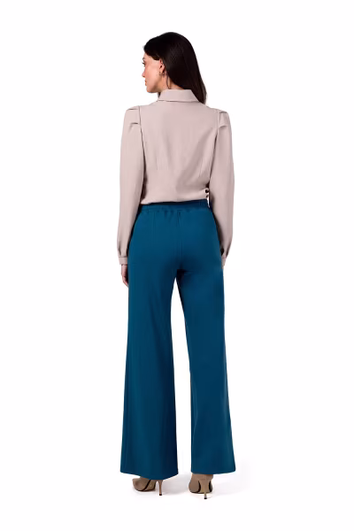 Spodnie Damskie Model B275 Morski - BeWear — zdjęcie 2