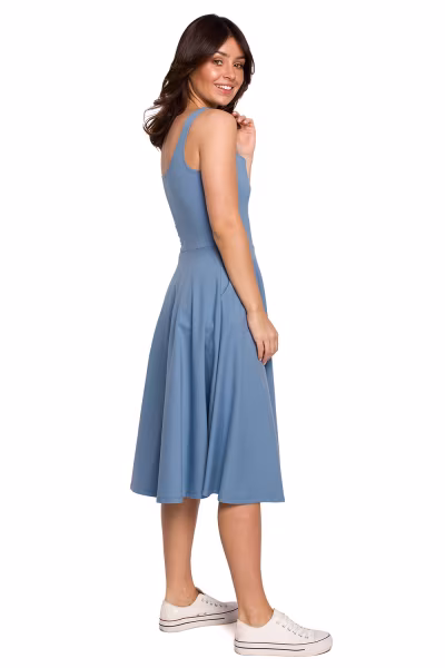 Sukienka Model B218 Blue - BeWear — zdjęcie 2