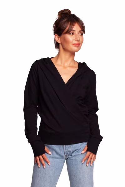 Bluza Damska Model B246 Black - BeWear — zdjęcie 1