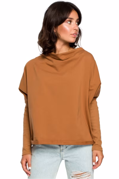 Bluza Damska Model B094 Carmel - BeWear — zdjęcie 1