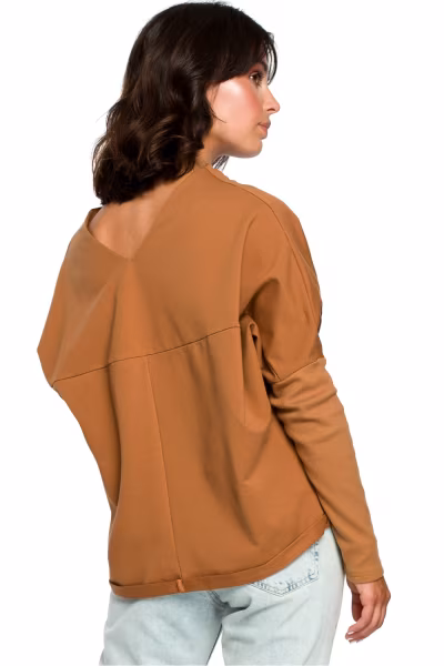Bluza Damska Model B094 Carmel - BeWear — zdjęcie 3