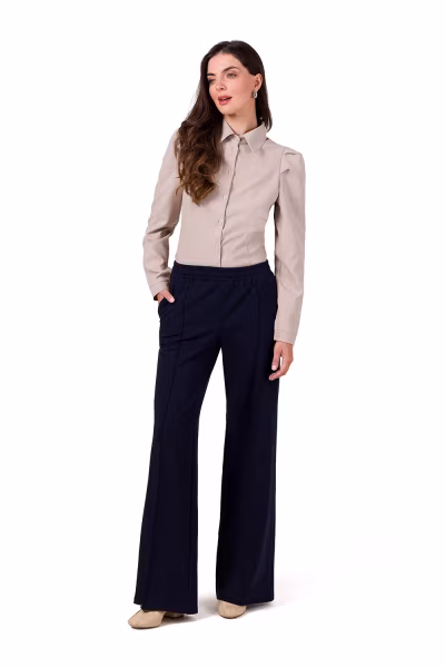 Spodnie Damskie Model B275 Navy - BeWear — zdjęcie 1