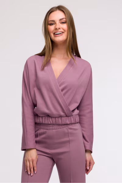 Bluza Damska Model B292 Wrzos - BeWear — zdjęcie 1
