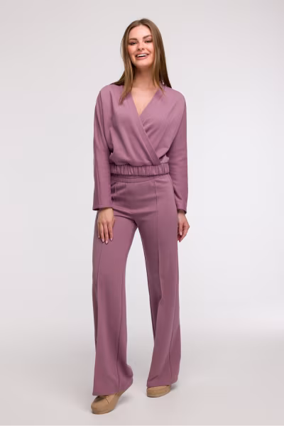 Bluza Damska Model B292 Wrzos - BeWear — zdjęcie 2