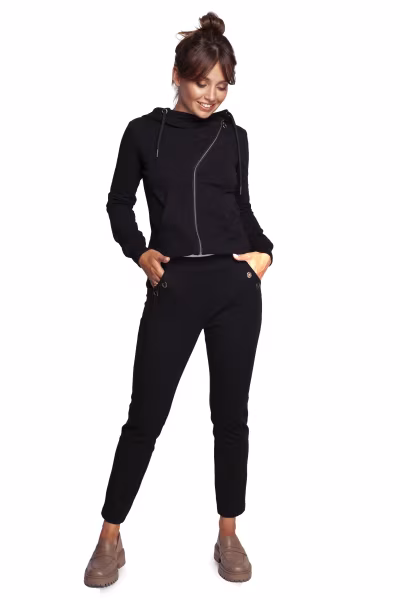 Spodnie Damskie Model B243 Black - BeWear — zdjęcie 1