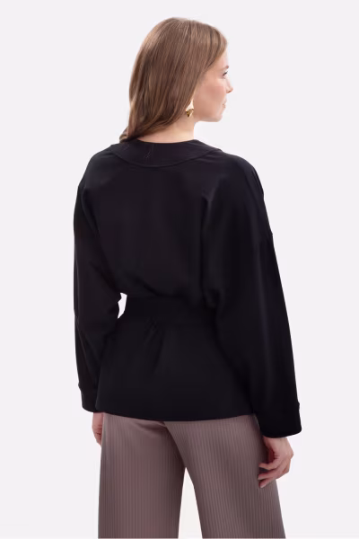 Narzutka Model B297 Black - BeWear — zdjęcie 3