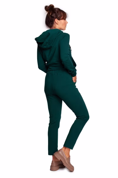 Spodnie Damskie Model B243 Dark Green - BeWear — zdjęcie 2