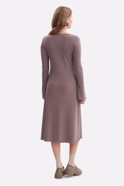 Sukienka Model B308 Cacao - BeWear — zdjęcie 3