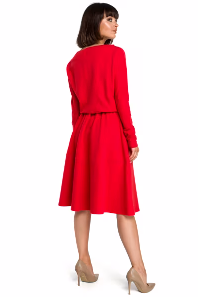 Sukienka Model B087 Red - BeWear — zdjęcie 2