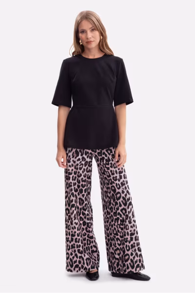 Bluzka Model B305 Black - BeWear — zdjęcie 2