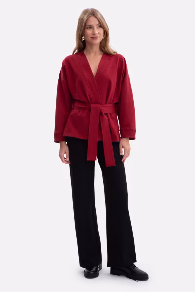 Narzutka Model B297 Bordo - BeWear — zdjęcie 2