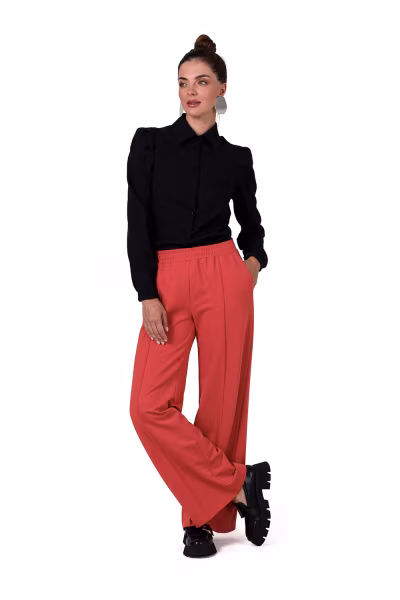 Spodnie Damskie Model B275 Cegła - BeWear — zdjęcie 1