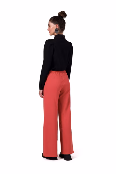Spodnie Damskie Model B275 Cegła - BeWear — zdjęcie 2