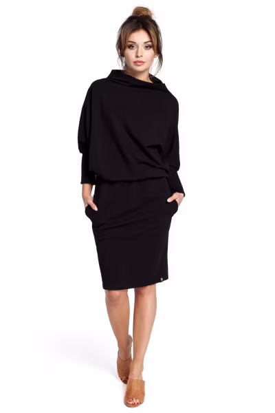 Sukienka Model B032 Black - BeWear — zdjęcie 2