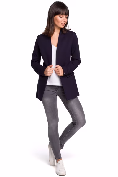 Żakiet Model B102 Navy - BeWear — zdjęcie 2