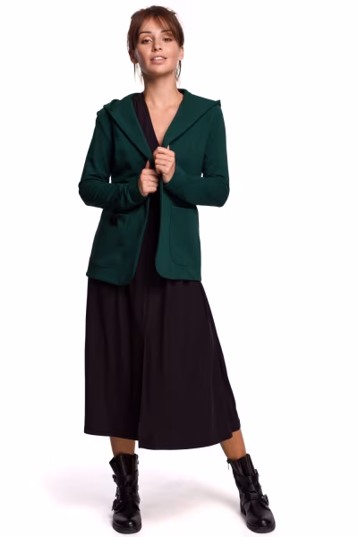 Żakiet Model B180 Dark Green - BeWear — zdjęcie 2