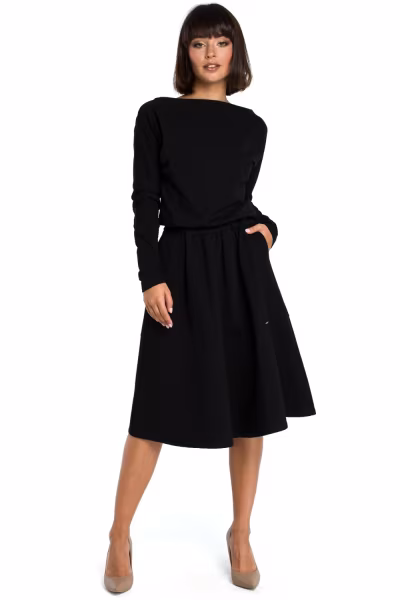 Sukienka Model B087 Black - BeWear — zdjęcie 1