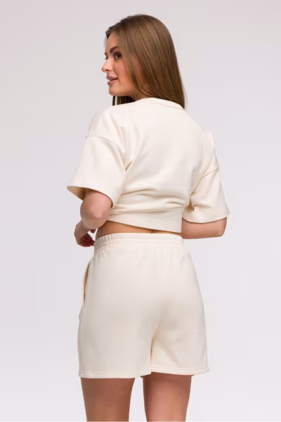 Szorty Damskie Model B295 Wanilia - BeWear — zdjęcie 3