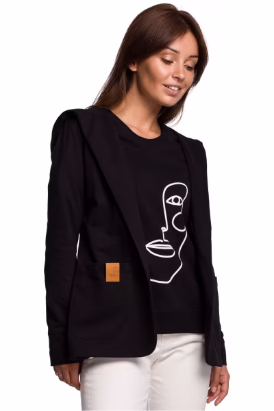 Żakiet Model B180 Black - BeWear — zdjęcie 1