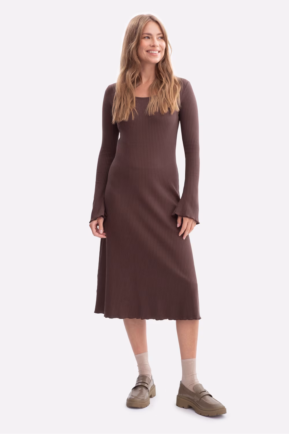 Sukienka Model B308 Brown - BeWear