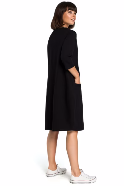 Sukienka Model B083 Black - BeWear — zdjęcie 2