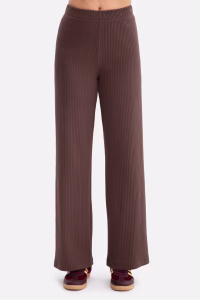 Spodnie Damskie Model B300 Brown - BeWear — zdjęcie 1