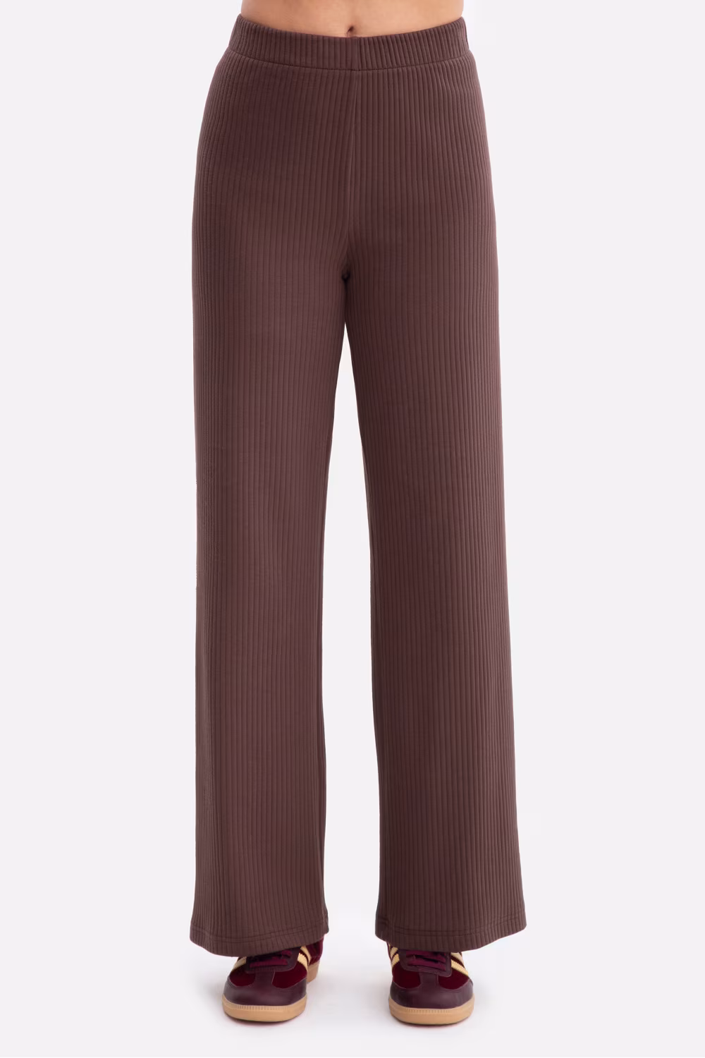 Spodnie Damskie Model B300 Brown - BeWear