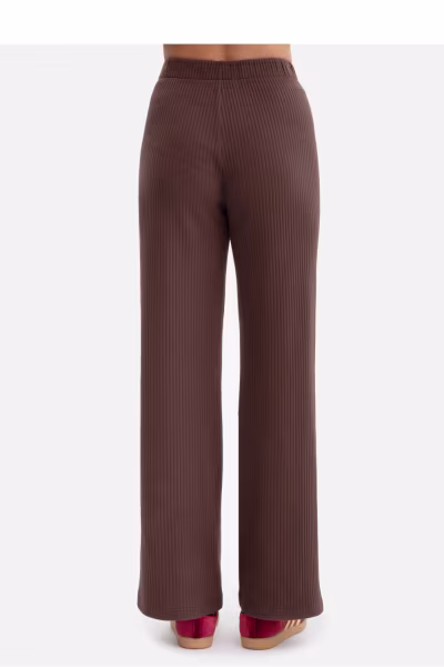 Spodnie Damskie Model B300 Brown - BeWear — zdjęcie 3