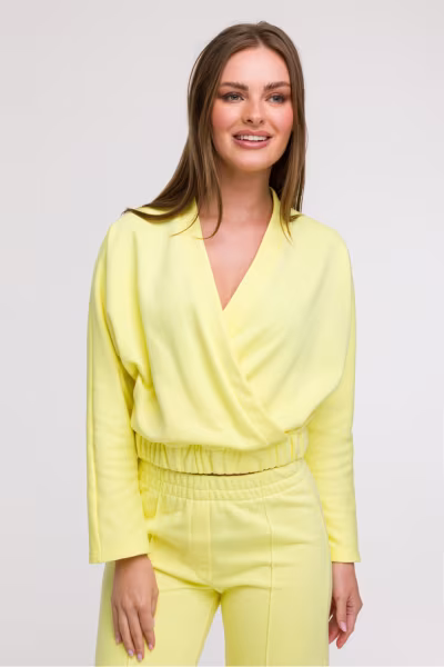 Bluza Damska Model B292 Cytryna - BeWear — zdjęcie 1