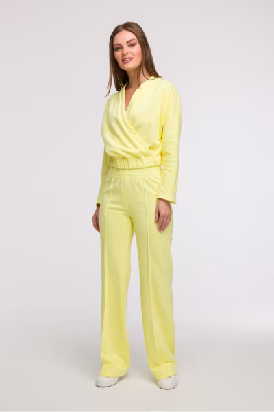 Bluza Damska Model B292 Cytryna - BeWear — zdjęcie 2