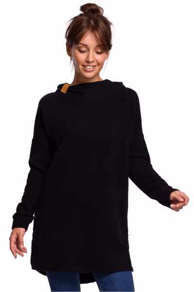 Bluza Damska Model B176 Black - BeWear — zdjęcie 1