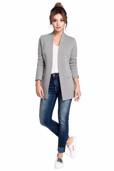 Żakiet Model B030 Grey - BeWear — zdjęcie 2