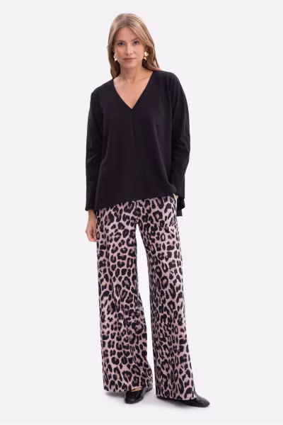 Bluzka Model B304 Black - BeWear — zdjęcie 2