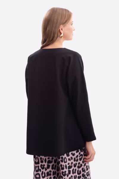 Bluzka Model B304 Black - BeWear — zdjęcie 3