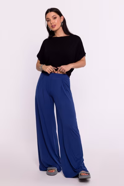 Spodnie Damskie Model B289 Blue - BeWear — zdjęcie 1