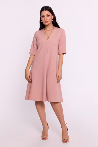 Sukienka Model B280 Pink - BeWear — zdjęcie 1