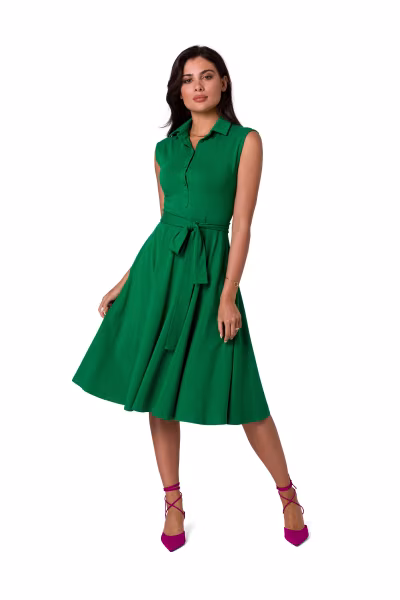 Sukienka Model B261 Green - BeWear — zdjęcie 1