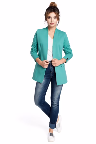 Żakiet Model B030 Green - BeWear — zdjęcie 2