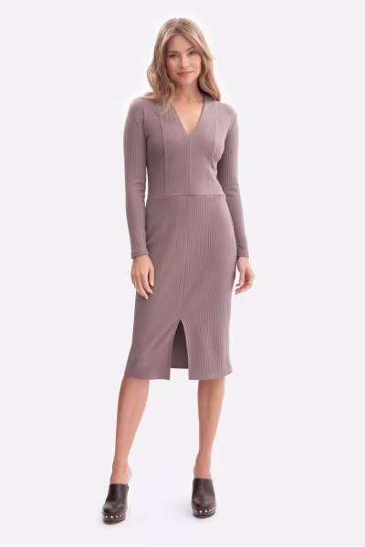 Sukienka Model B307 Cacao - BeWear — zdjęcie 1