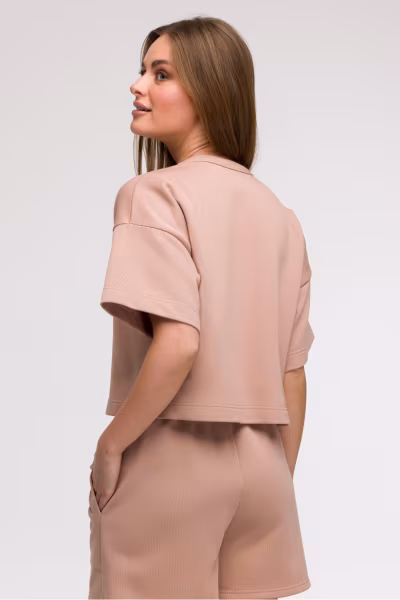 Bluza Damska Model B294 Mocca - BeWear — zdjęcie 3