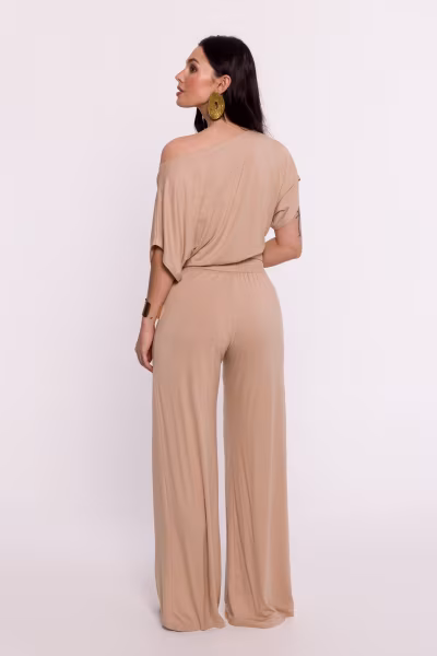 Spodnie Damskie Model B289 Cappuccino - BeWear — zdjęcie 2