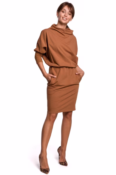 Sukienka Model B175 Carmel - BeWear — zdjęcie 1