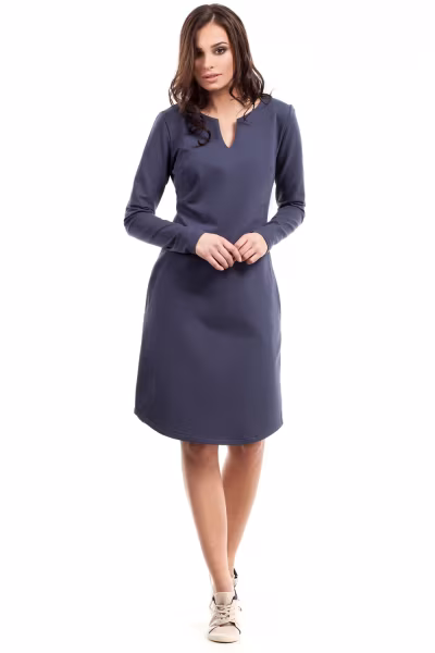 Sukienka Model B017 Blue - BeWear — zdjęcie 2