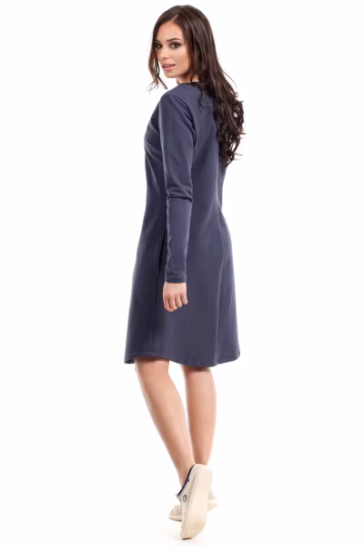 Sukienka Model B017 Blue - BeWear — zdjęcie 3