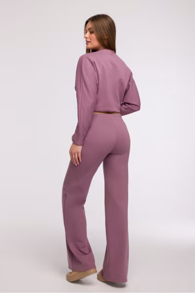 Spodnie Dresowe Model B296 Wrzos - BeWear — zdjęcie 2